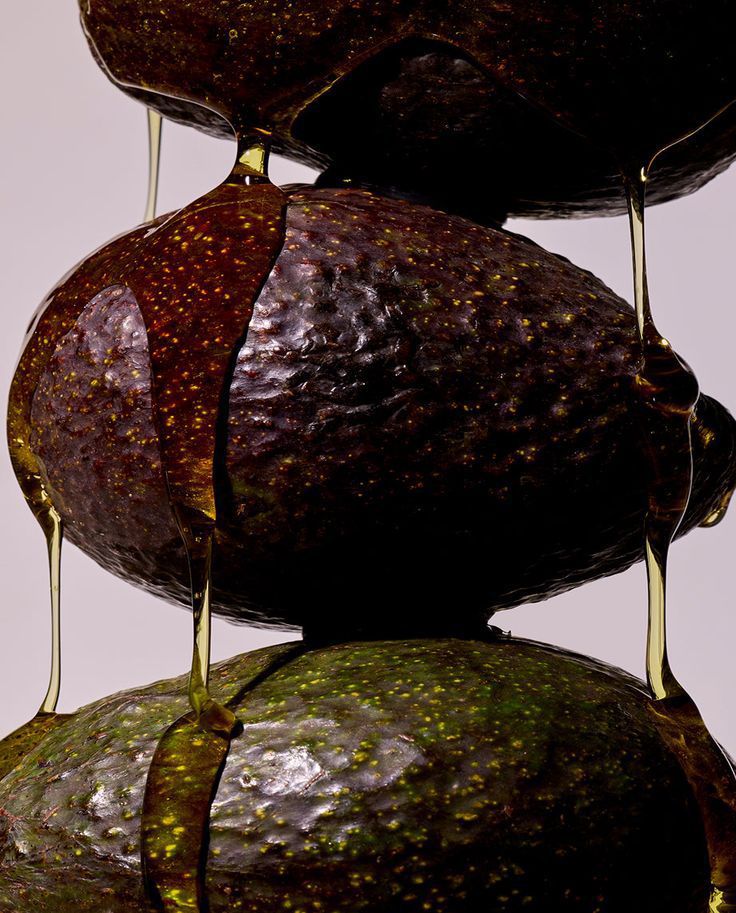 Aguacates Hass con aceite